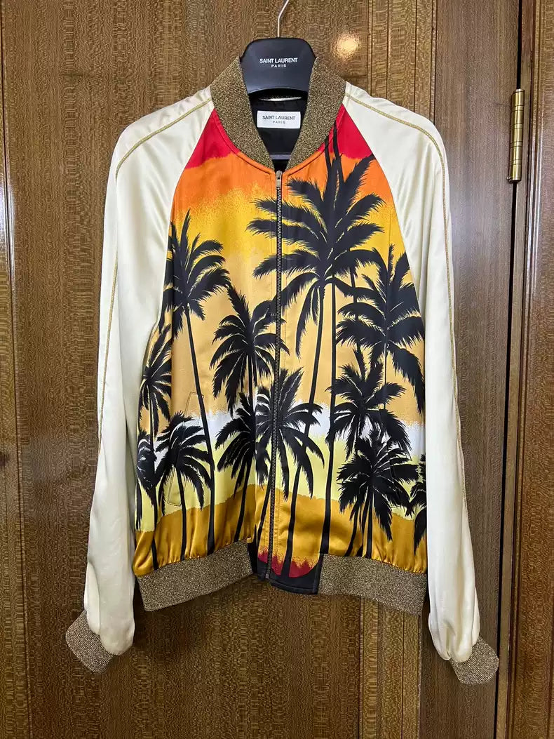 Saint Laurent Paris 16ss coconut jacket