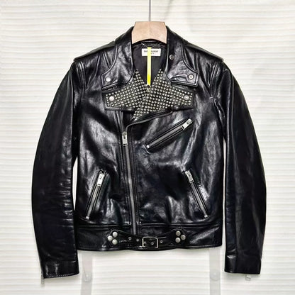 Saint Laurent Paris Black leather jacket