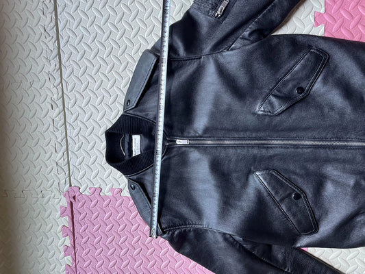 Saint Laurent Paris Shark sheepskin jacket