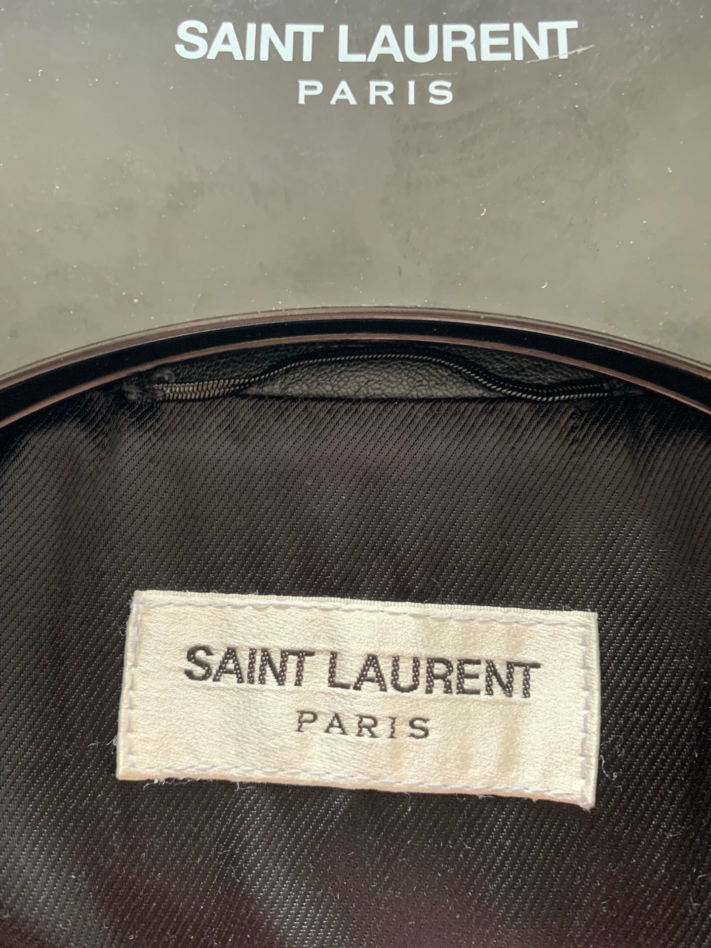 Saint Laurent Paris Tassel leather jacket