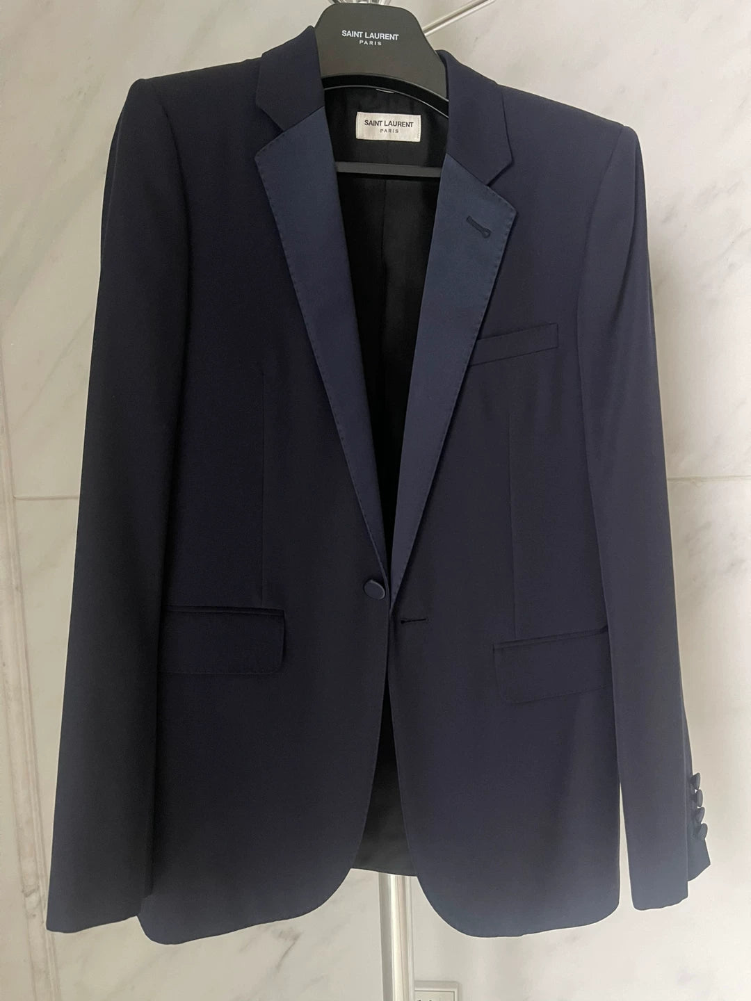 Saint Laurent Paris Deep blue suit jacket