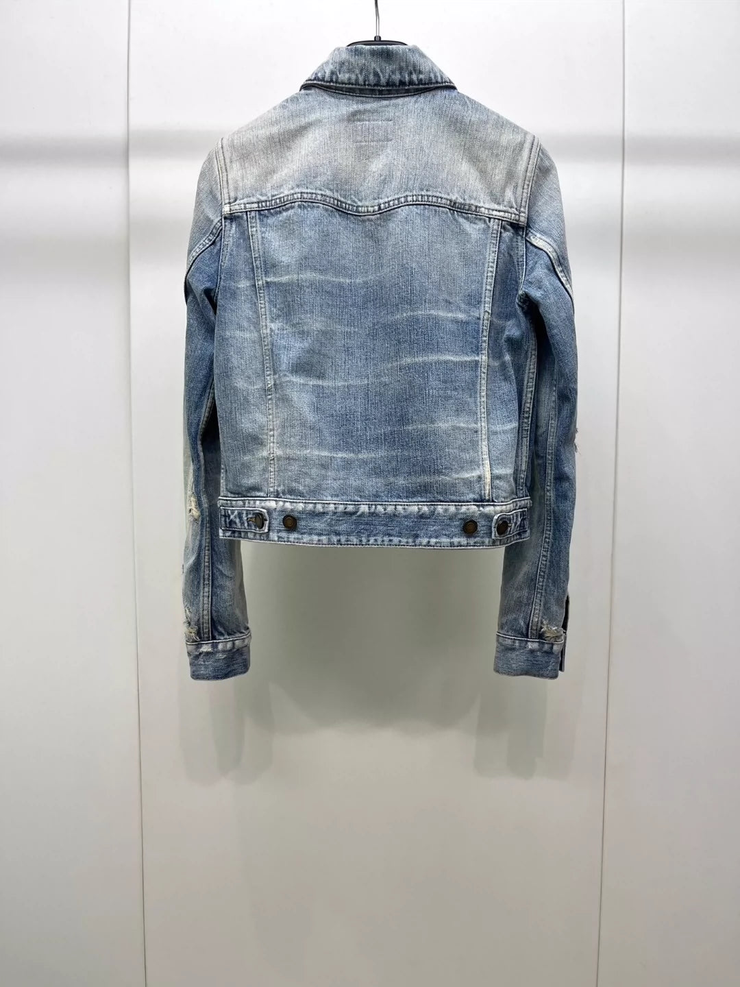 Saint Laurent Paris Anchor denim jacket