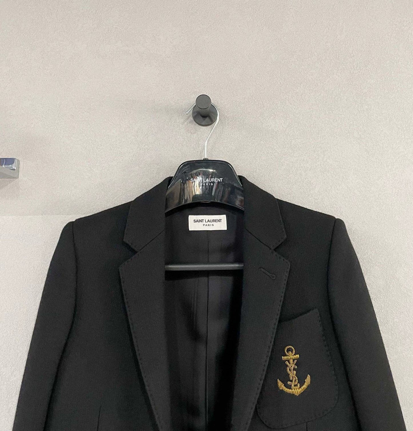 Saint Laurent Paris Anchor suit jacket