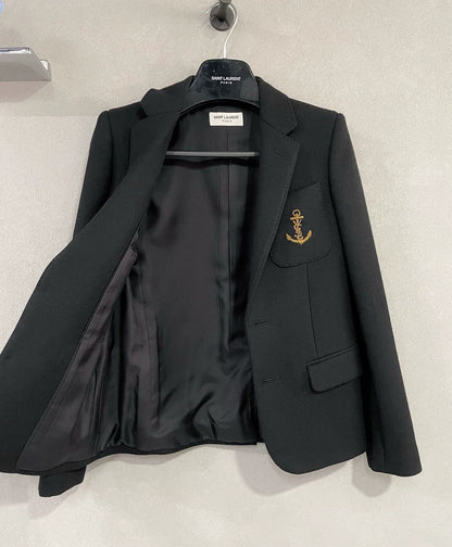 Saint Laurent Paris Anchor suit jacket