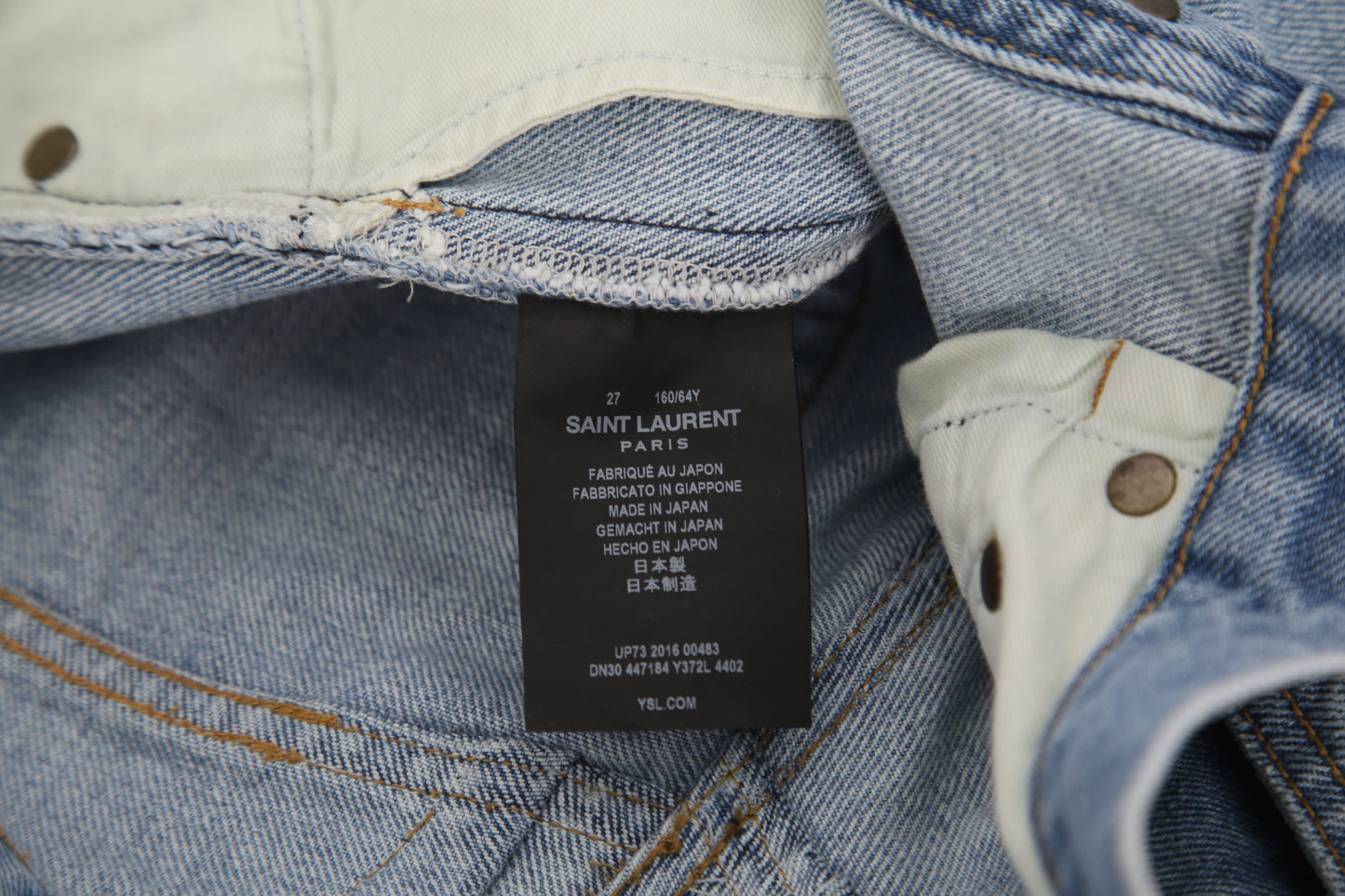 Saint Laurent Paris Classic jeans