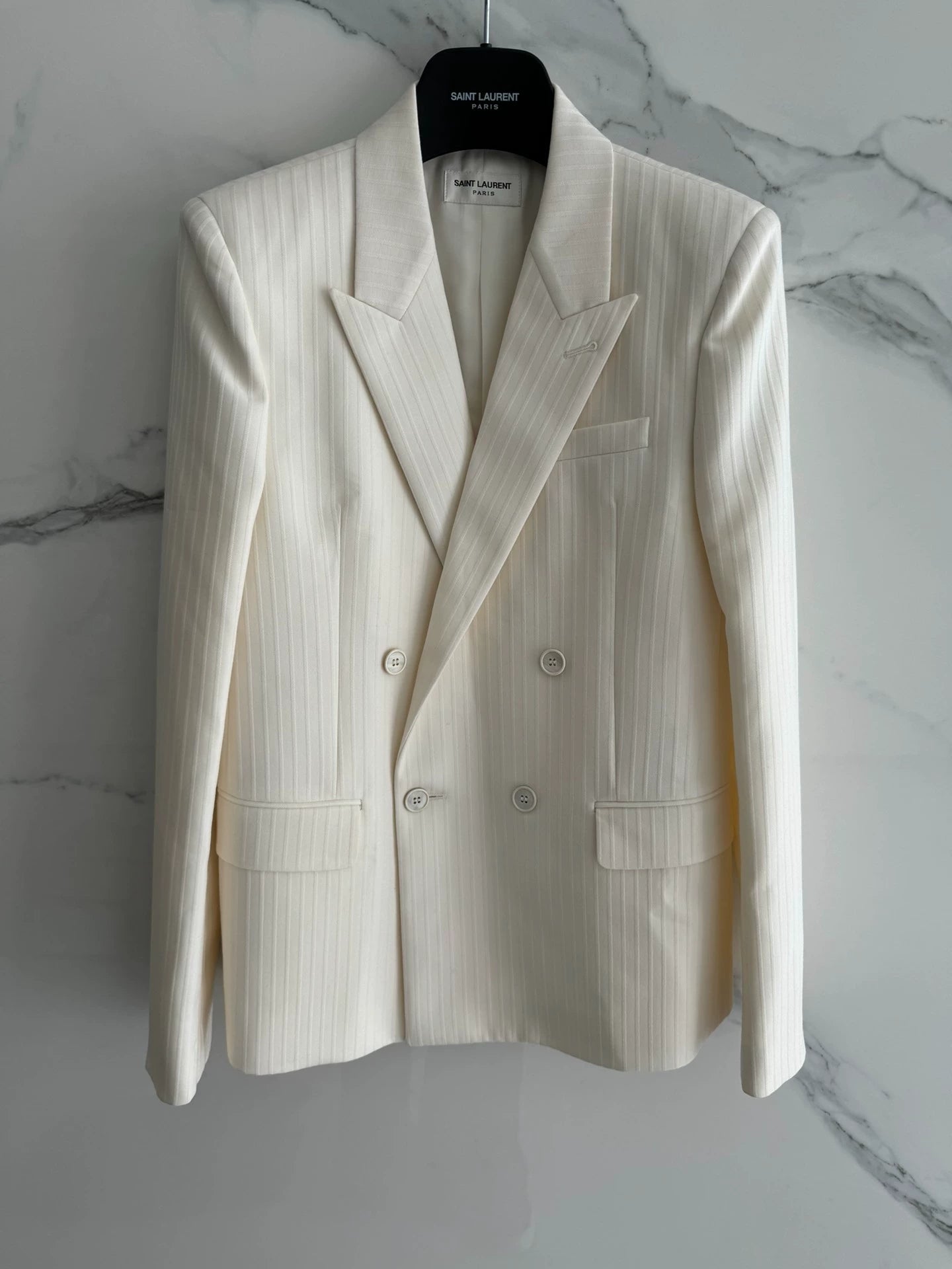 Saint Laurent Paris 20ss double breasted suit jacket