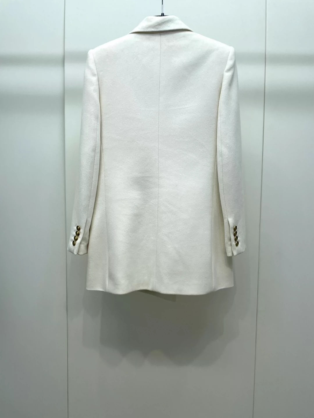 Saint Laurent Paris White double button woolen suit jacket