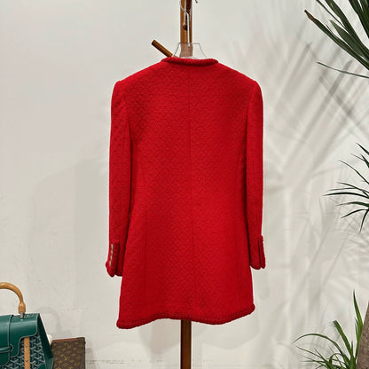 Saint Laurent Paris Red Little Fragrant Jacket