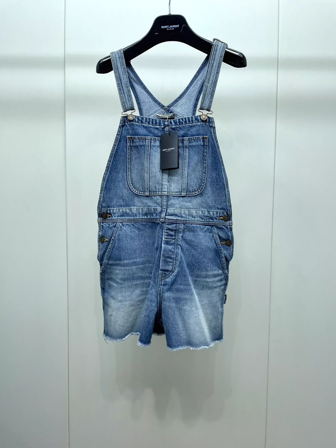 Saint Laurent Paris Cowboy overalls