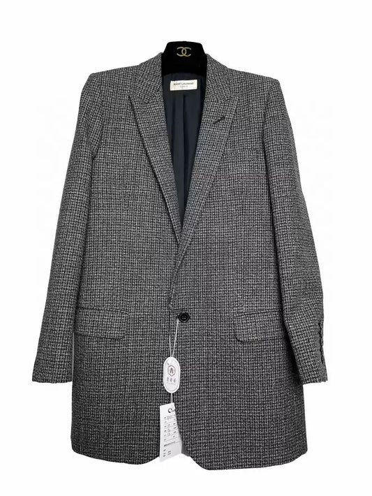 Saint Laurent Paris Cotton patterned suit