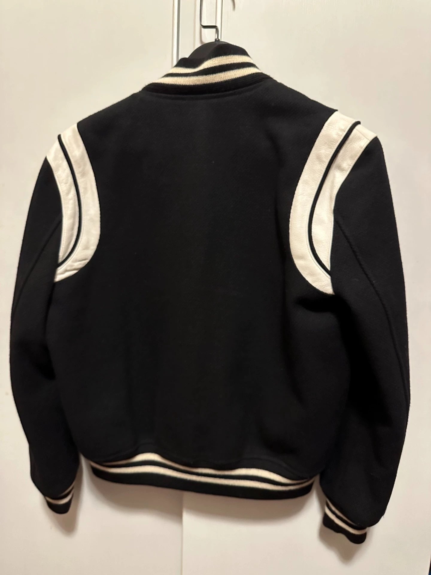 Saint Laurent Paris Classic baseball jacket