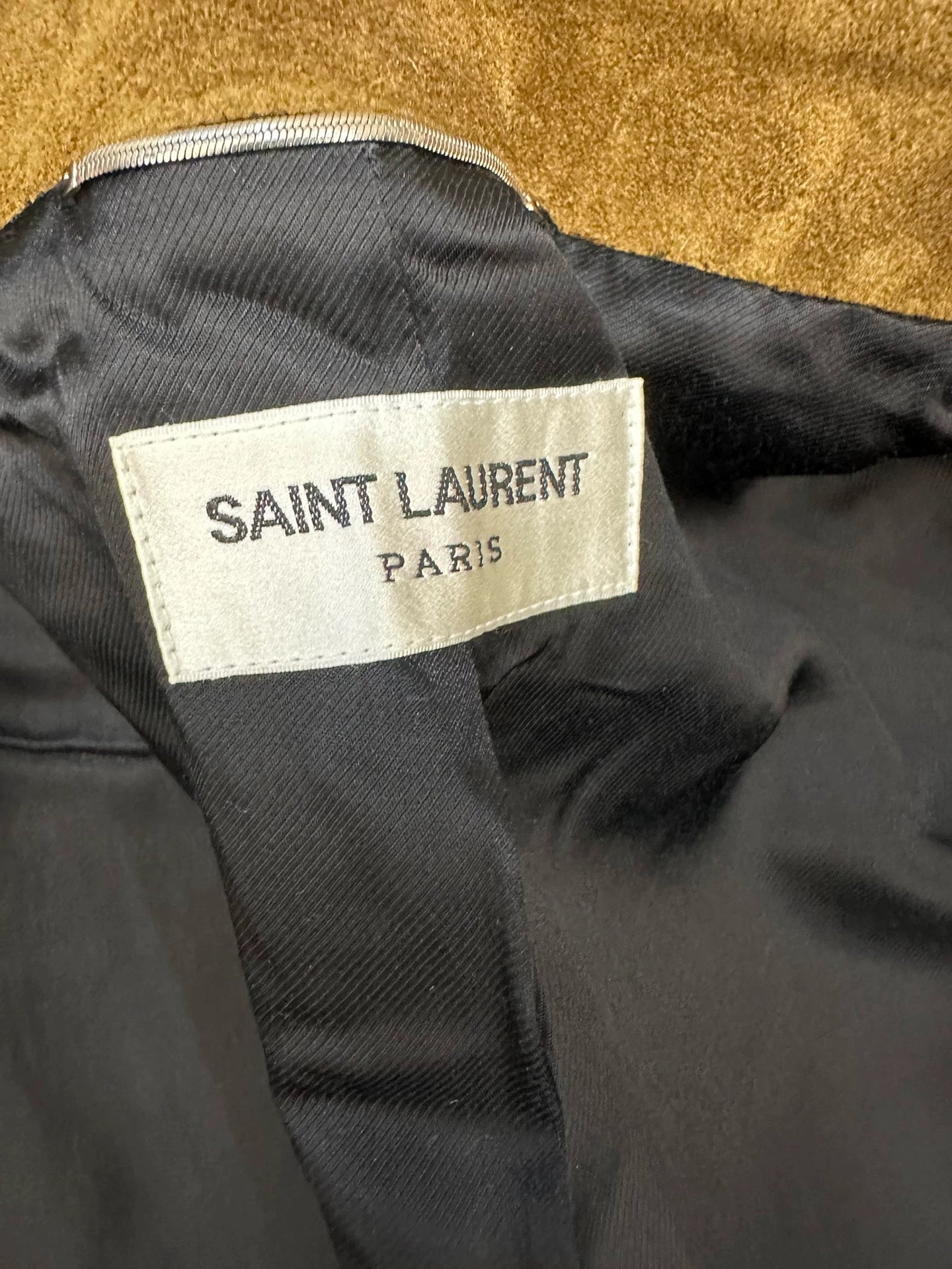 Saint Laurent Paris Retro leather jacket