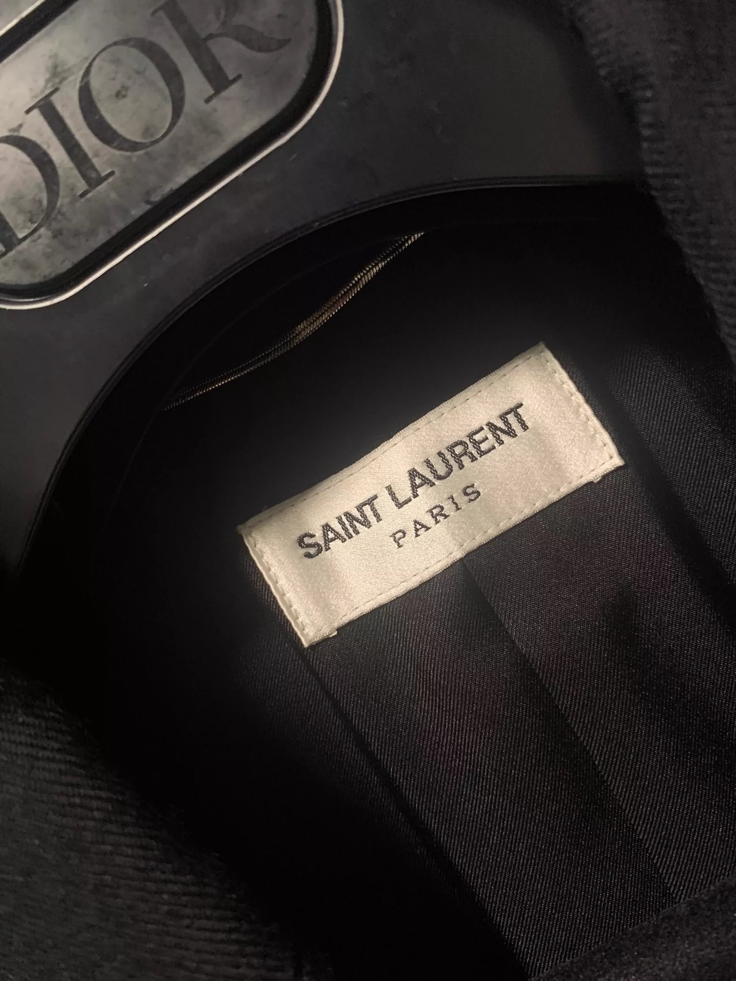 Saint Laurent ParisHeavy Industry Embroidery High Price Jacket