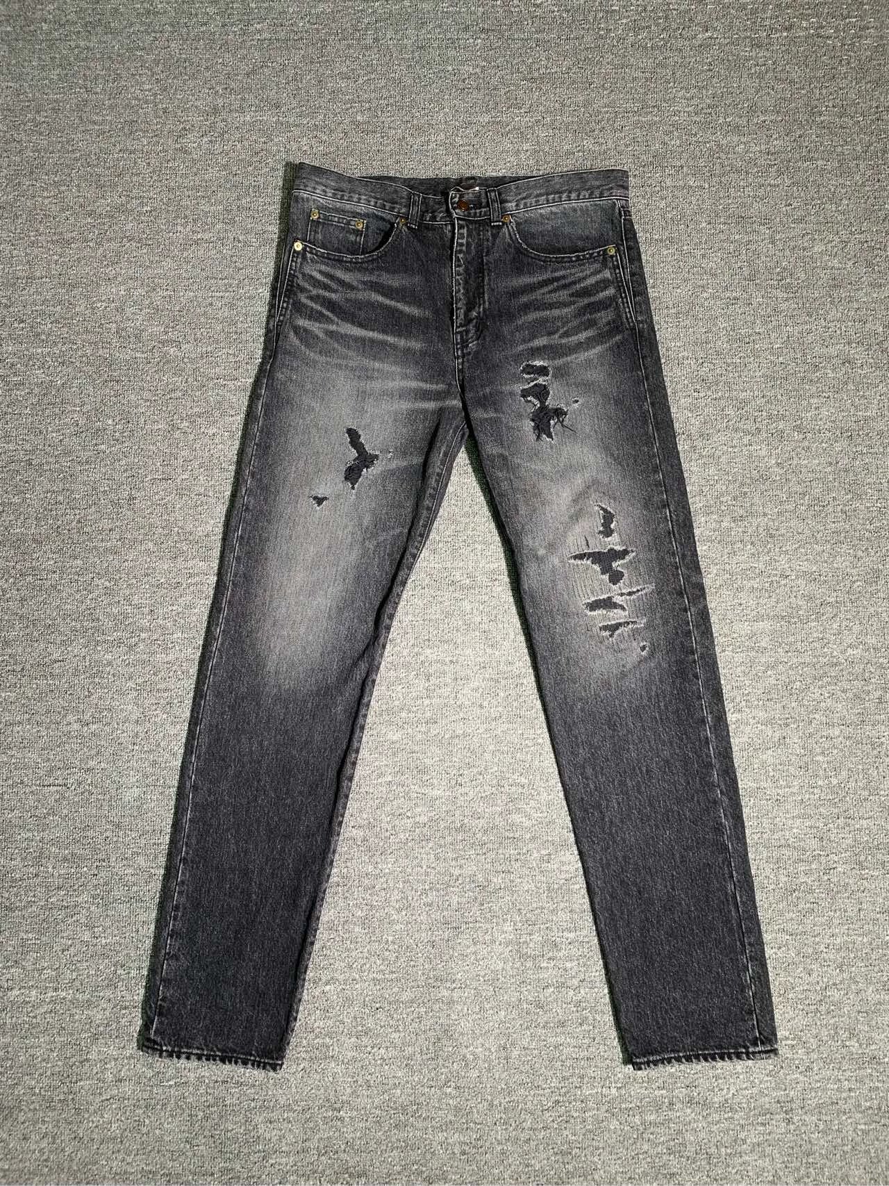 Saint Laurent Paris Make old jeans