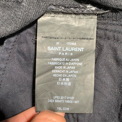 Saint Laurent Paris Make old jeans