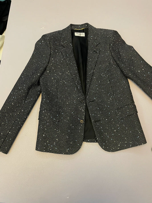 Saint Laurent Paris Shiny suit jacket