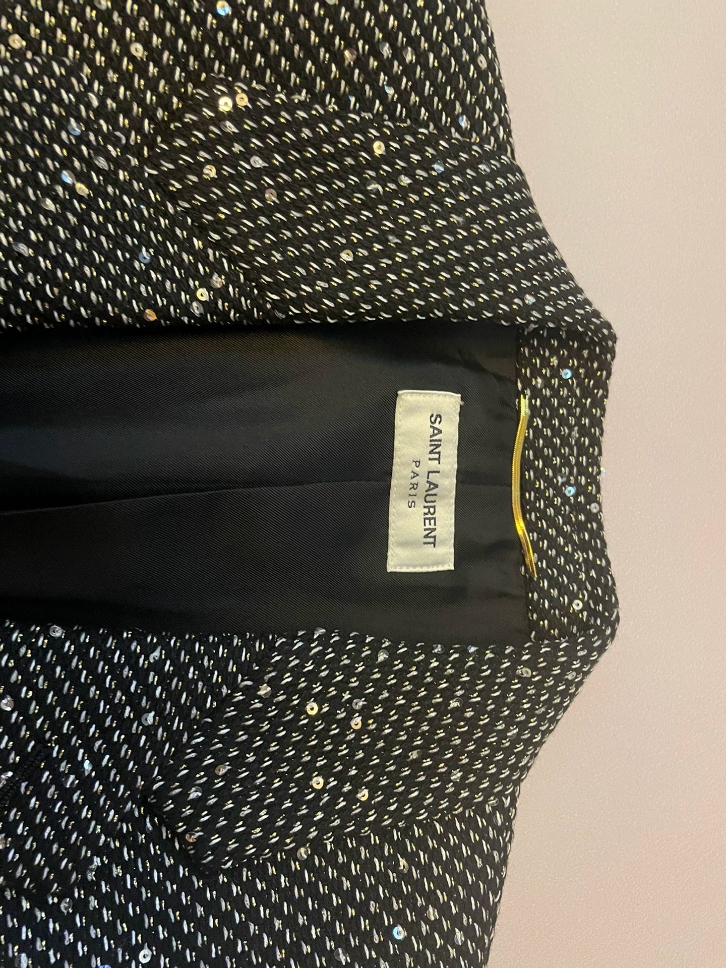 Saint Laurent Paris Shiny suit jacket