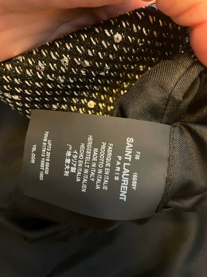 Saint Laurent Paris Shiny suit jacket