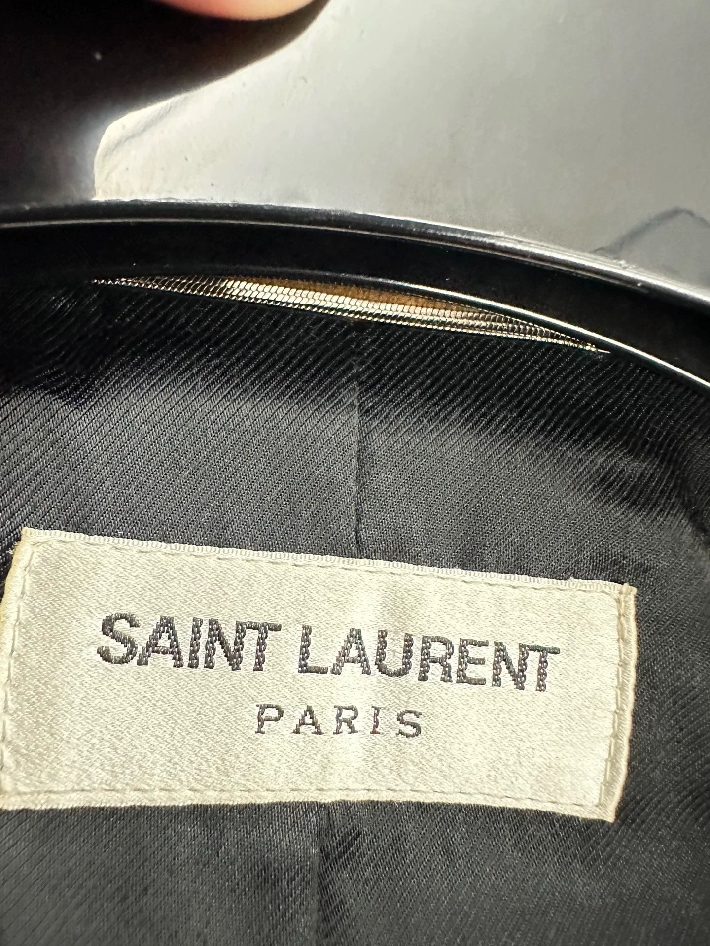 Saint Laurent Paris20SS carved suede jacket