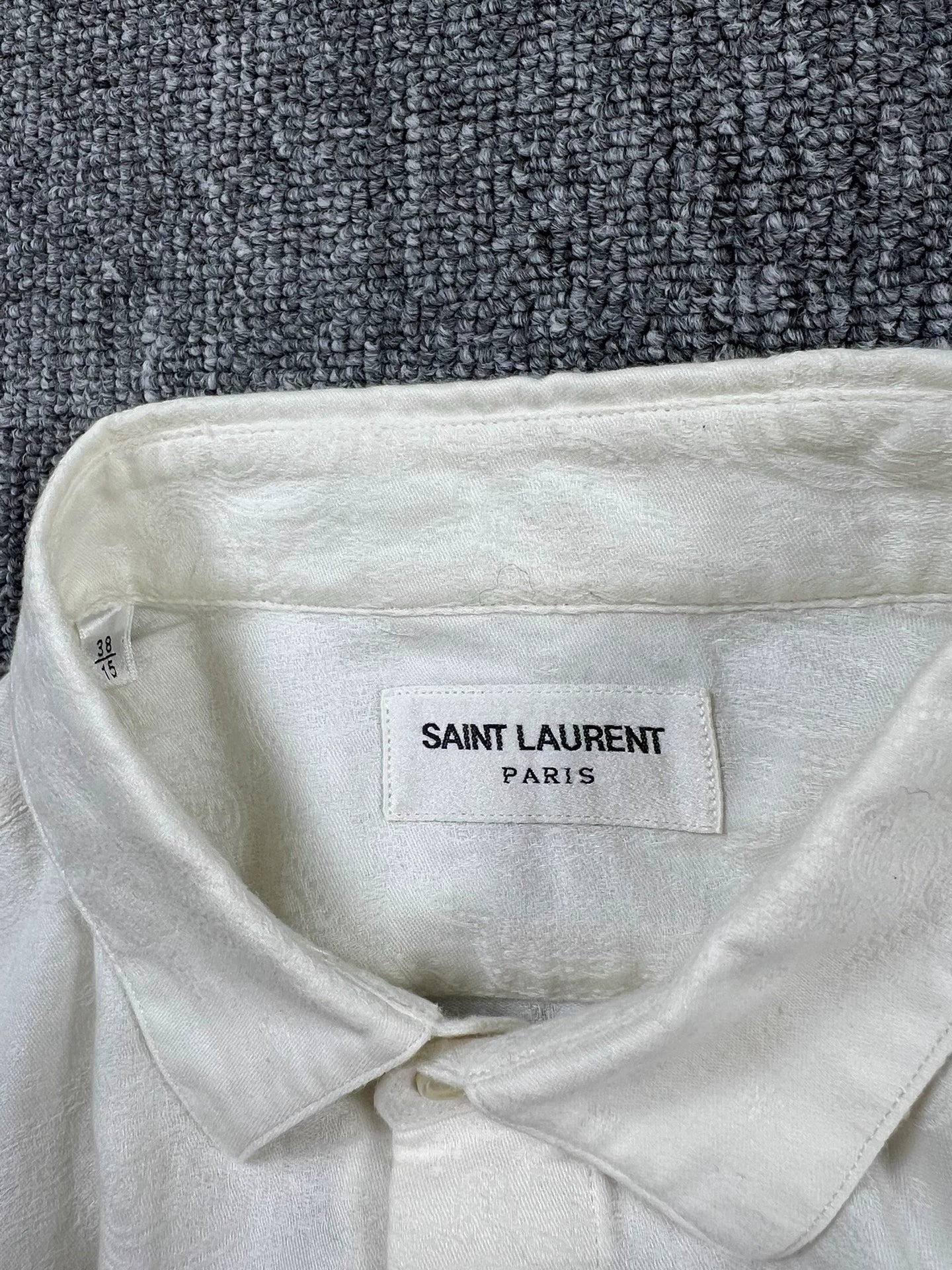 Saint Laurent Paris19ss relief totem shirt