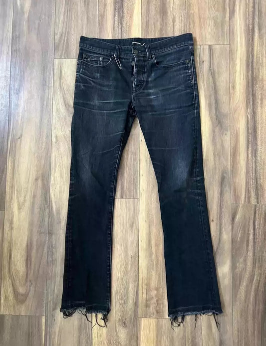 Saint Laurent Paris D17 micro flared jeans