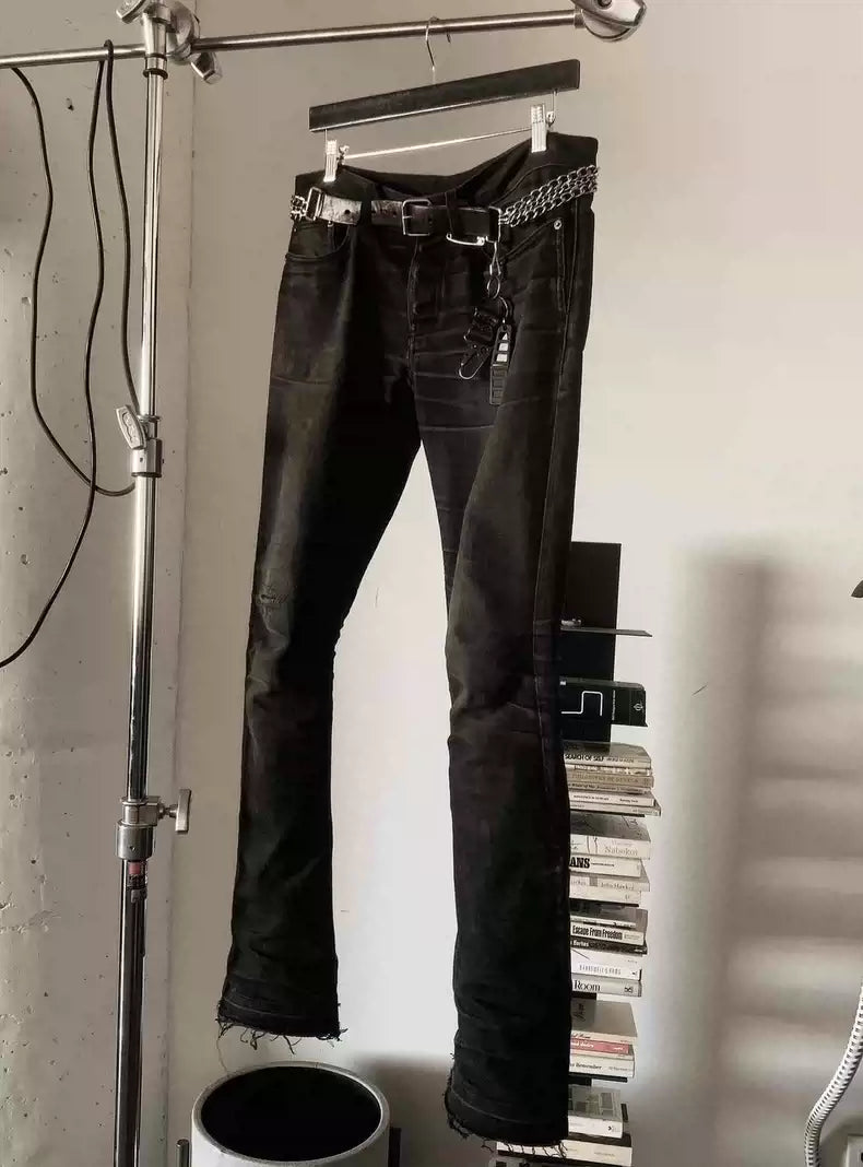 Saint Laurent Paris D17 micro flared jeans