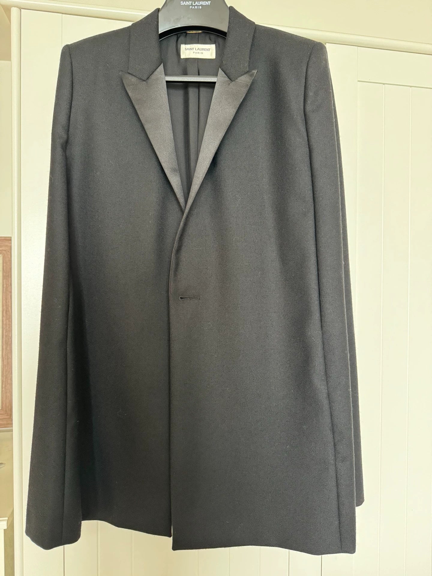 Saint Laurent Paris Suit cloak