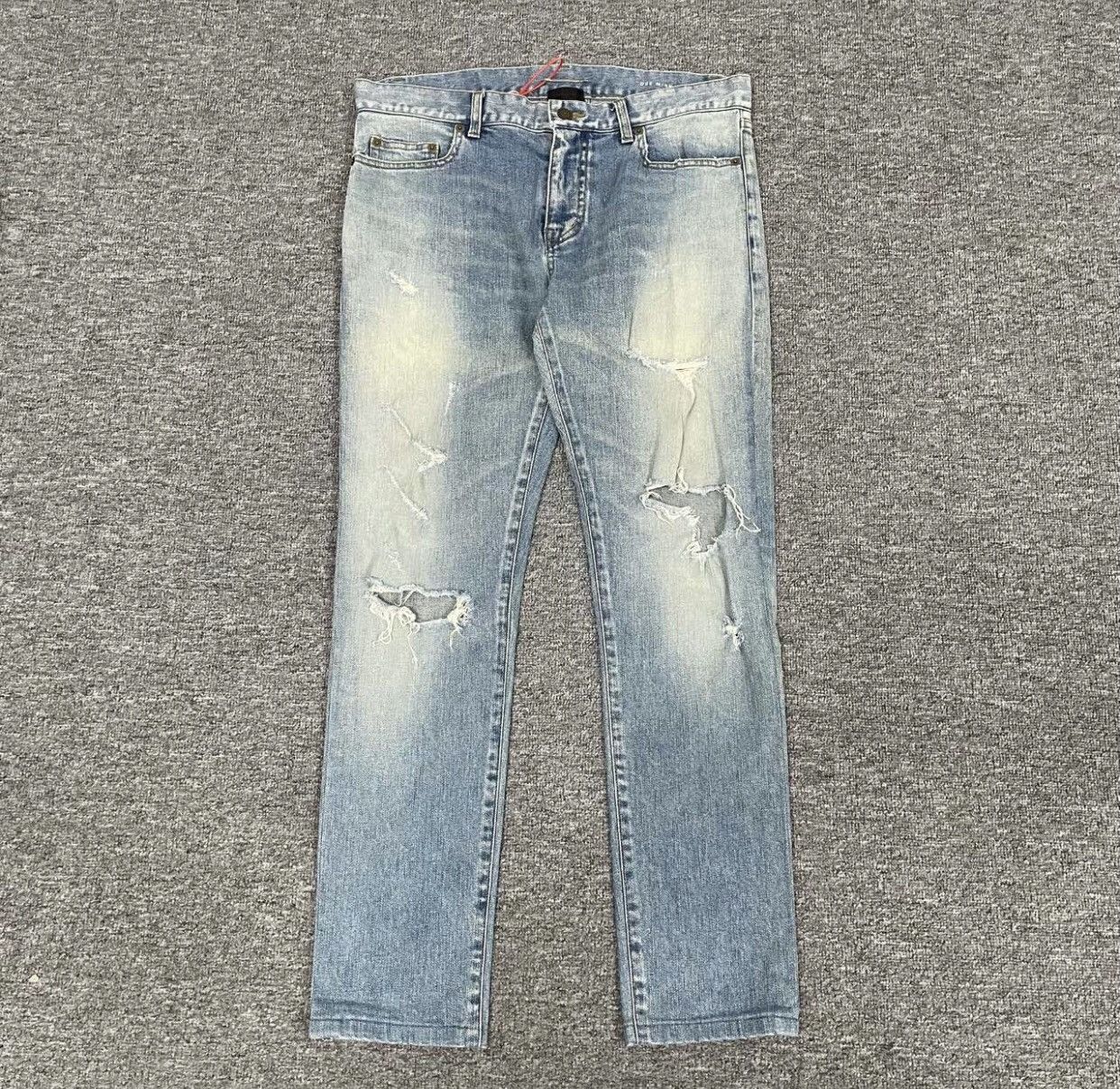 Saint Laurent washing damages jeans - DMC