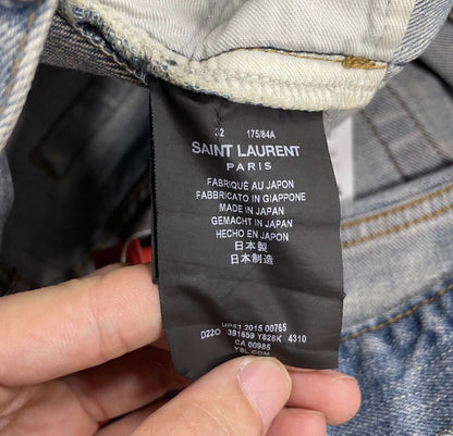 Saint Laurent washing damages jeans - DMC