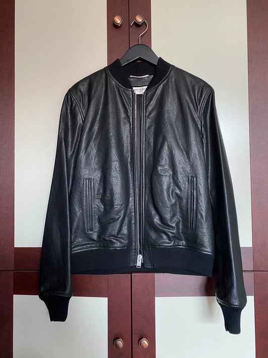 Saint Laurent Paris A2 leather jacket from the first year