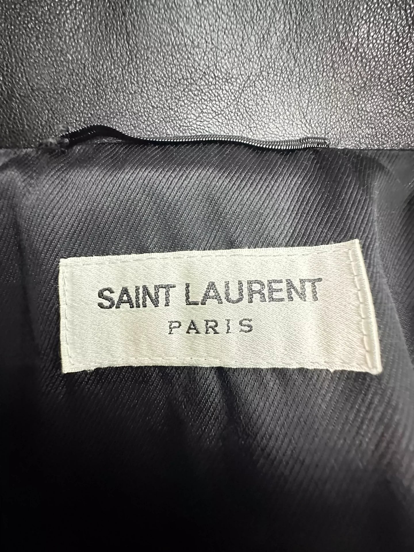 Saint Laurent ParisTassel leather jacket