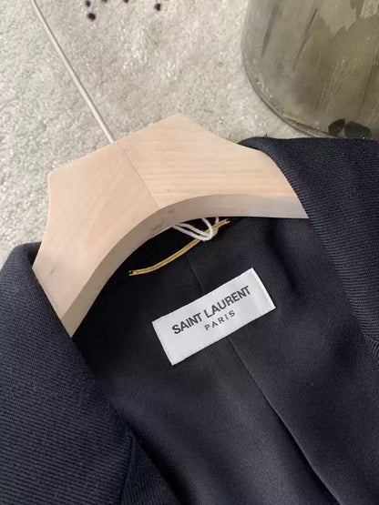 Saint Laurent Paris Double breasted suit jacket