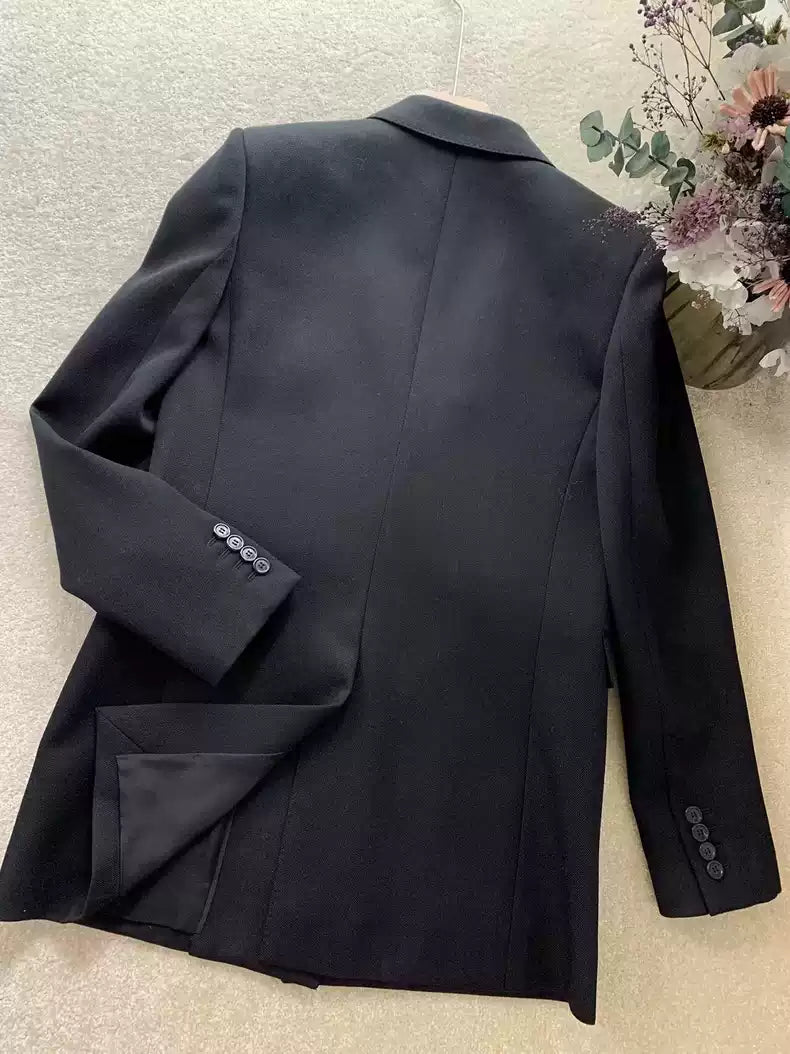 Saint Laurent Paris Double breasted suit jacket