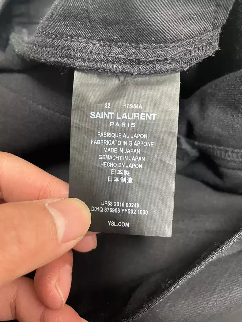 Saint Laurent Paris Black base jeans