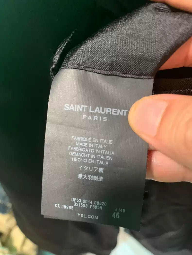 Saint Laurent Paris Smoking jacket