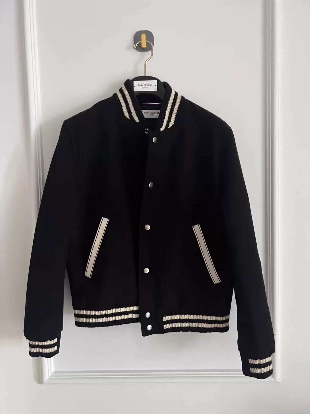 Saint Laurent Paris Baseball jacket