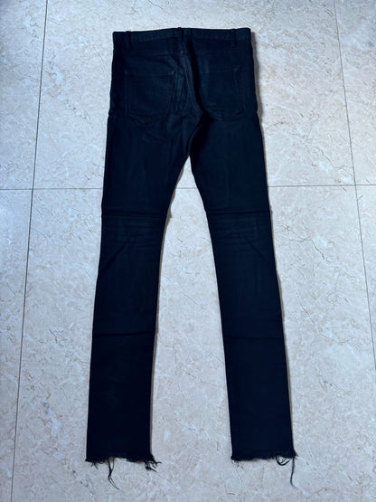 Saint Laurent Paris 15SS Show Style Tassel Basic Jeans