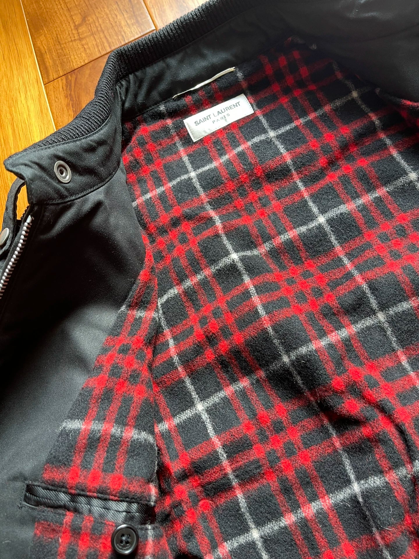 Saint Laurent ParisBlack Classic Jacket