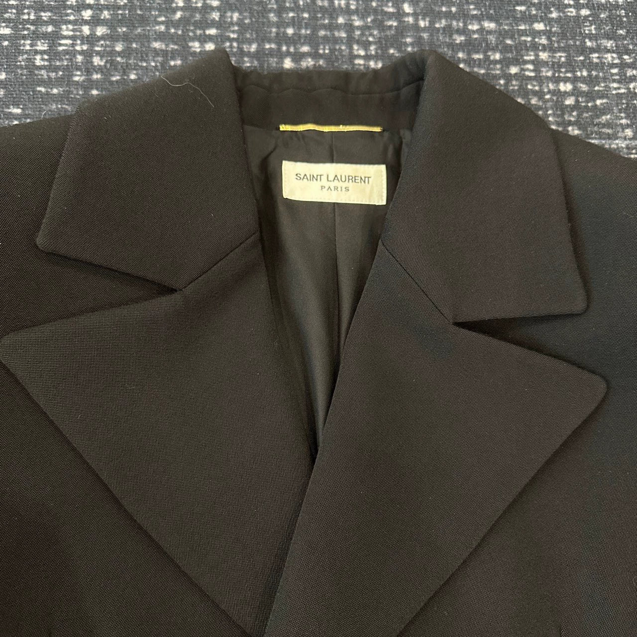 Saint Laurent Paris Metal buckle suit jacket