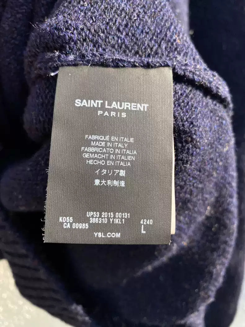 Saint Laurent Paris Men's wool sweater