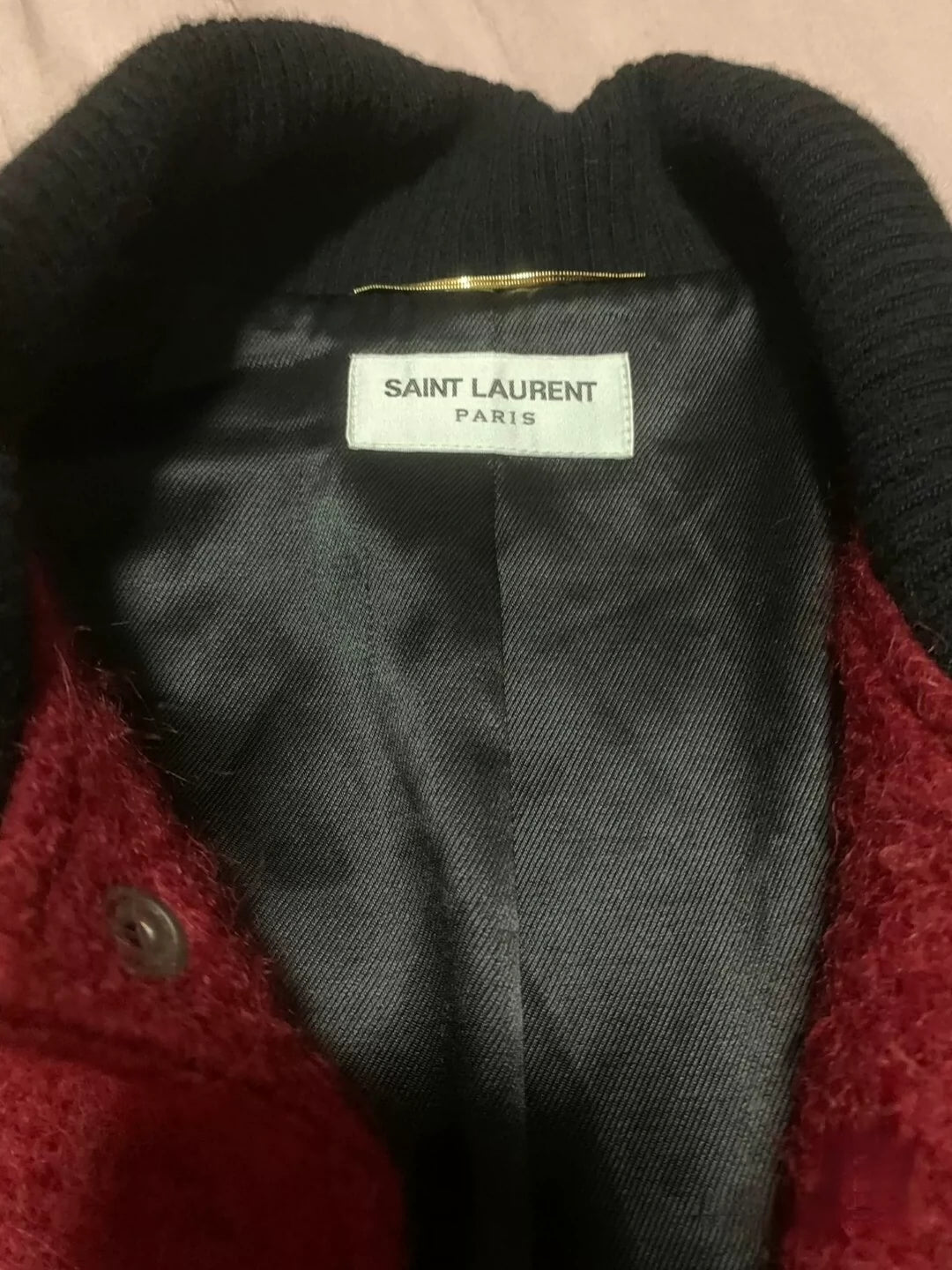 Saint Laurent Paris Baseball jacket