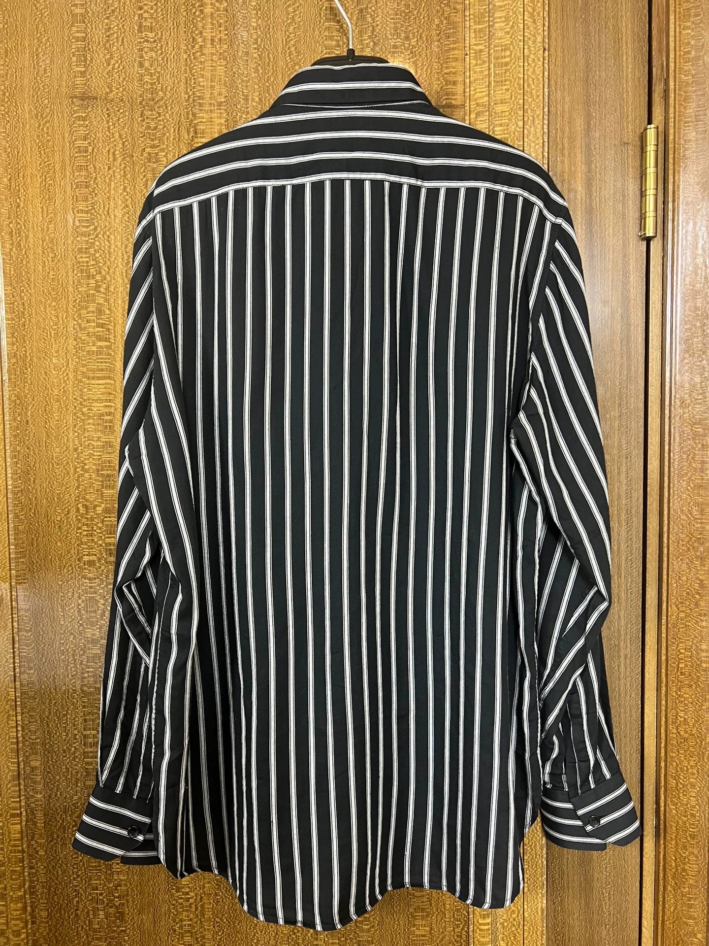 Saint Laurent Paris19fw three stripe shirt