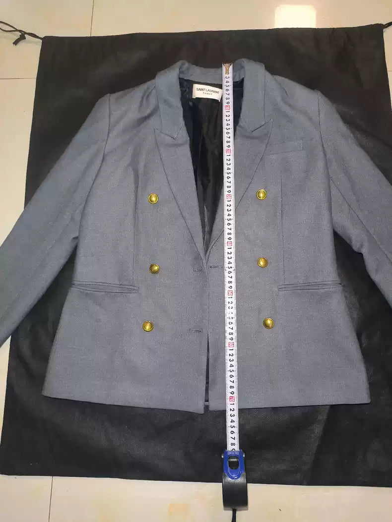 Saint Laurent Paris Double breasted suit jacket