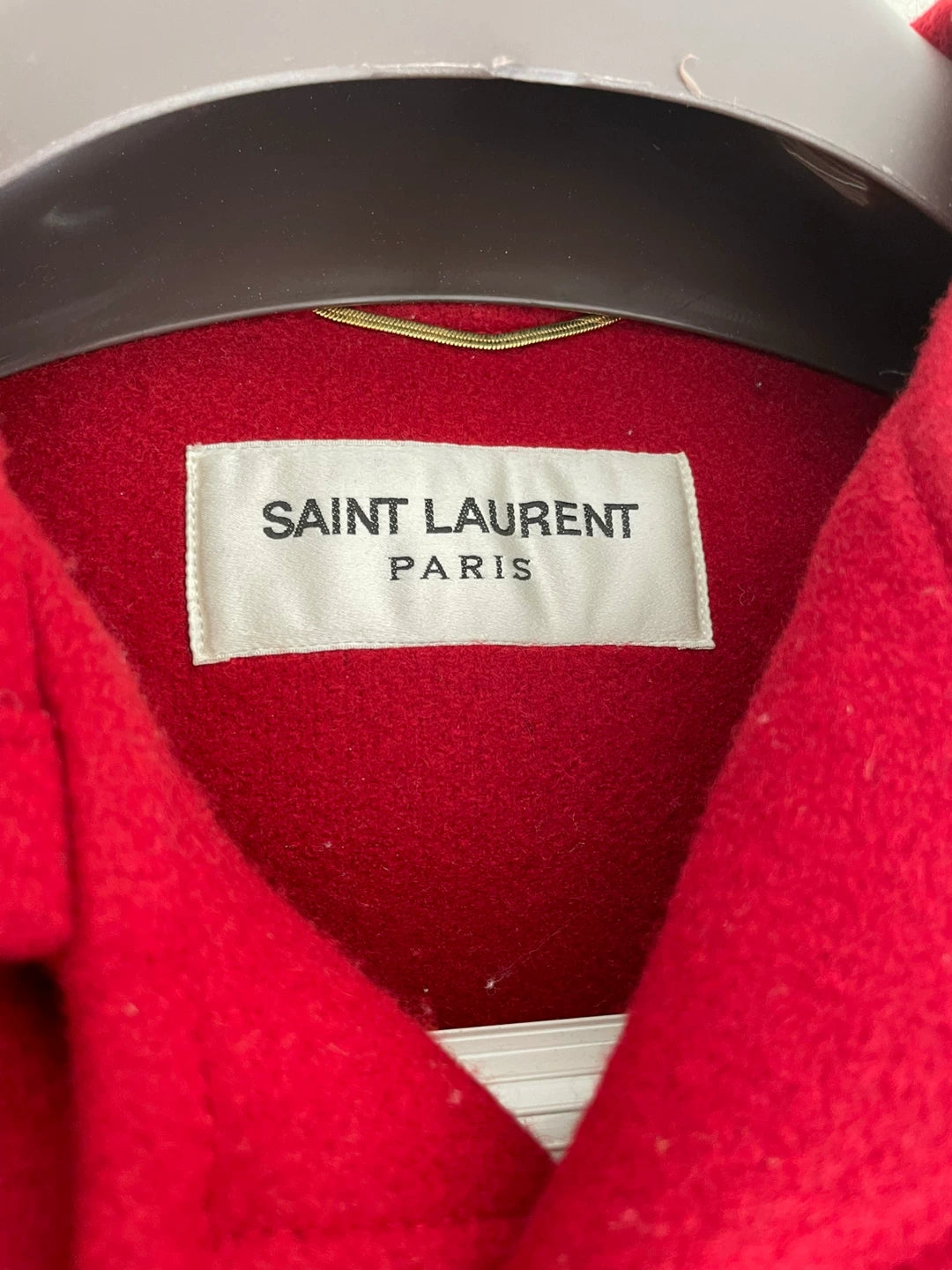 Saint Laurent Paris Red woolen coat