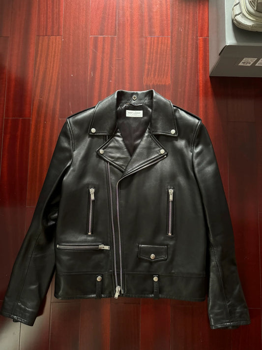 Saint Laurent Paris L01 leather jacket