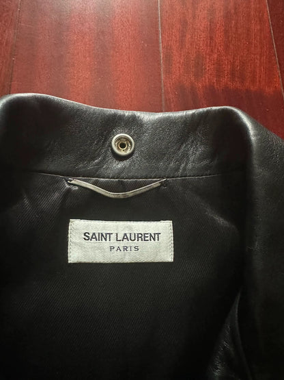 Saint Laurent Paris L01 leather jacket