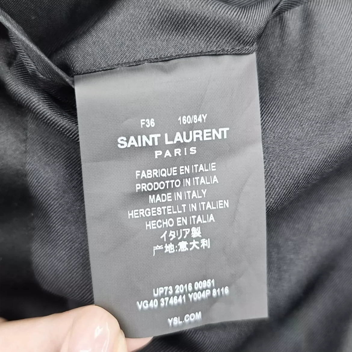 Saint Laurent Paris Sparkling pink suit