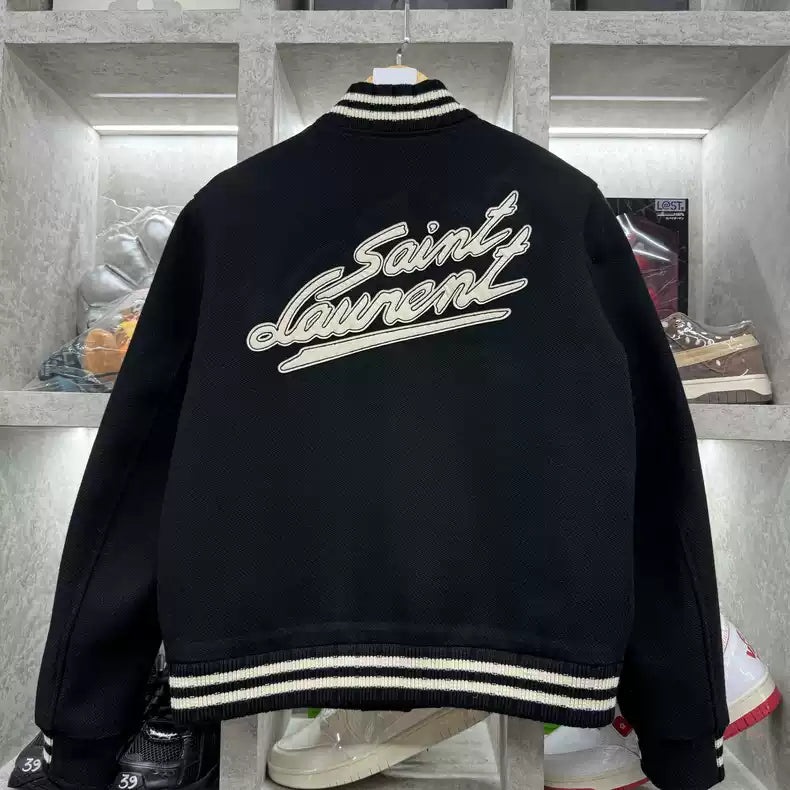 Saint Laurent Paris Baseball jacket