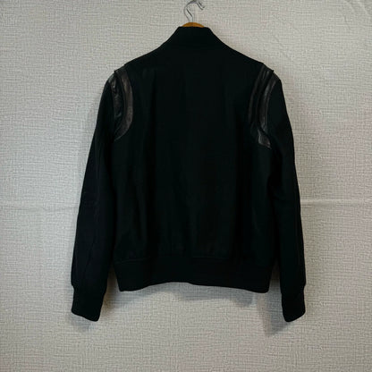 Saint Laurent Paris Blackbaseball jacket