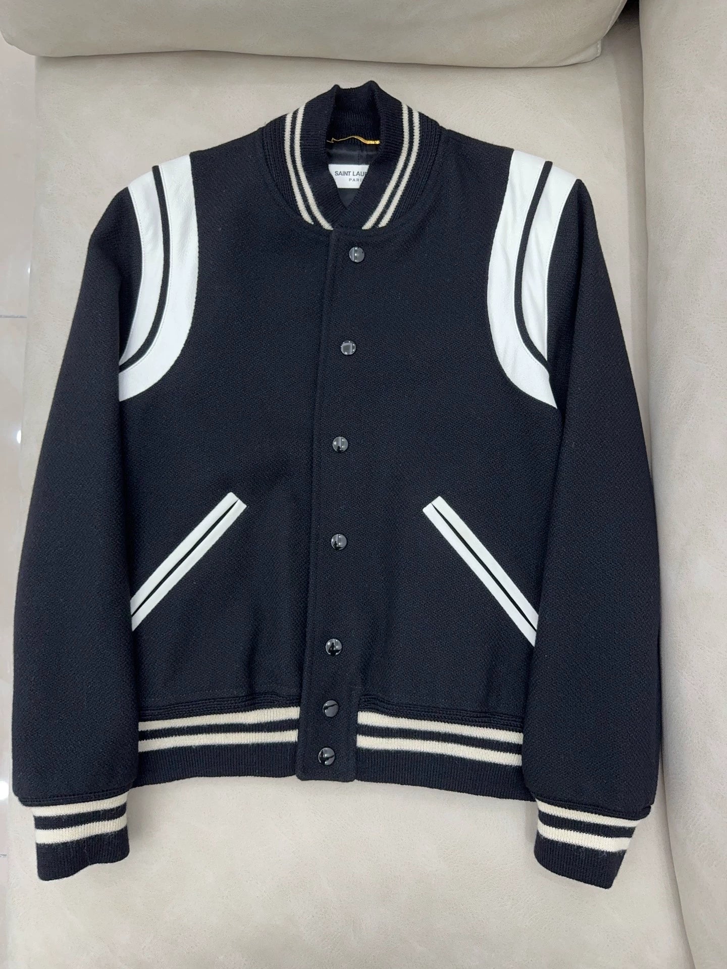 Saint Laurent Paris Baseball jacket